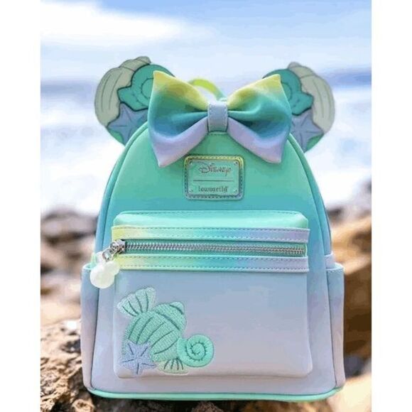 Loungefly Disney Mermaid Minnie Mouse Sea backpack